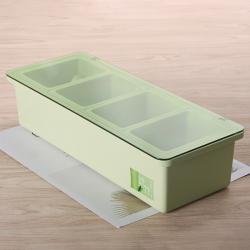 纖竹簡(jiǎn)約調(diào)味盒（4格）