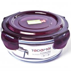 圓形玻璃保鮮盒(大號(hào))