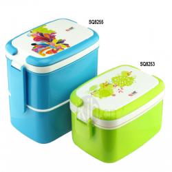 長(zhǎng)方型手提飯盒、雙層