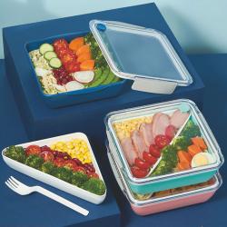 (換新色)智美密封便當